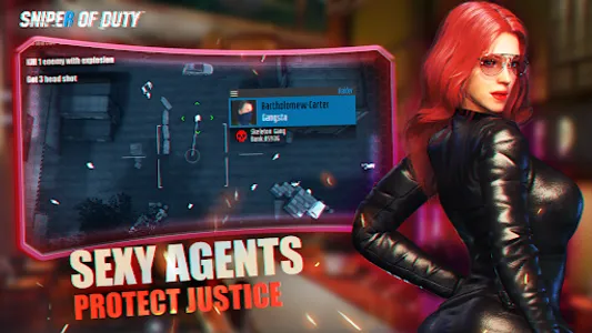 Sniper of Duty:Sexy Agent Spy screenshot 18