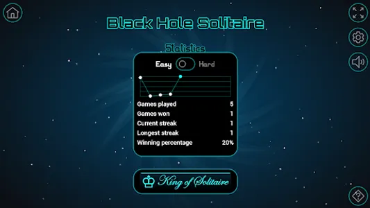 Black Hole Solitaire screenshot 3