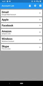 Simple Password Reminder screenshot 0