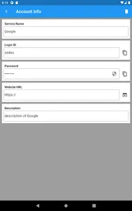Simple Password Reminder screenshot 7