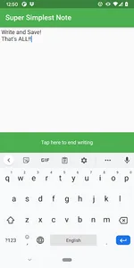 Super Simplest Note screenshot 1