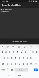 Super Simplest Note screenshot 3