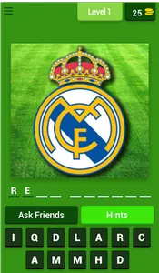 Football Team Logo Quiz - Gues screenshot 0
