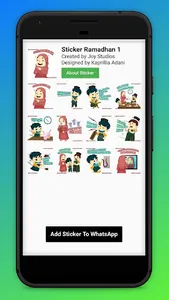 Sticker WA Ramadhan Lucu WASti screenshot 1