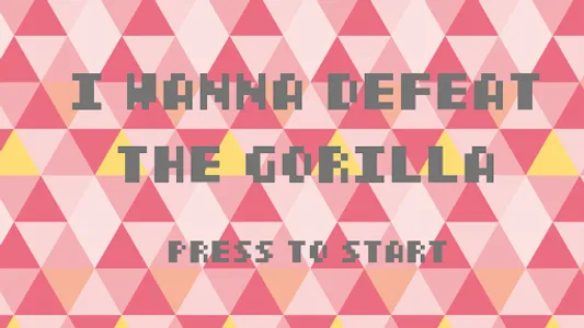 I wanna defeat the goriila screenshot 0