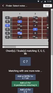Guitar Chords and Scales screenshot 2