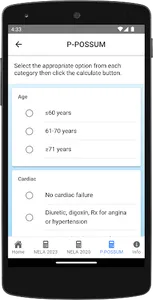 PoRC: Peri-op Risk Calculator screenshot 2