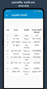 আরবি শব্দের বাংলা অর্থ screenshot 2