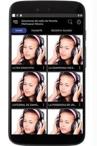 Morelia radio stations screenshot 1