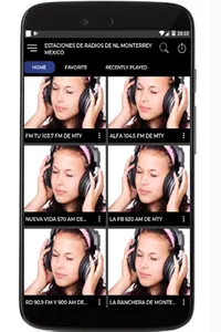 radios of NL Monterrey Mexico screenshot 14