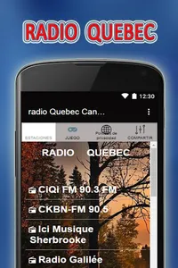 Quebec Canada radios screenshot 0