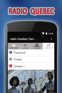 Quebec Canada radios screenshot 2