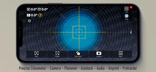 Protractor + Bubble Level ° screenshot 2