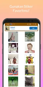 Sticker WA Meme Lucu screenshot 1