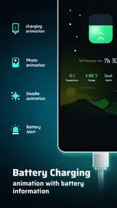 Animated Lock & Battery Charge screenshot 0