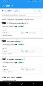 Live Train PNR Seat Station screenshot 4