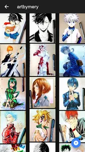 Anime art gallery screenshot 5