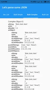 JSON Display screenshot 0