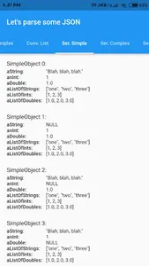 JSON Display screenshot 4