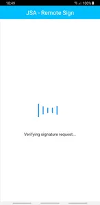 JSA Remote Sign screenshot 2