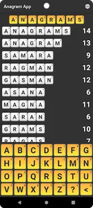 Anagram App screenshot 0