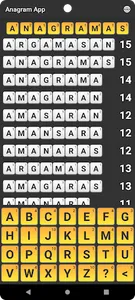 Anagram App screenshot 2