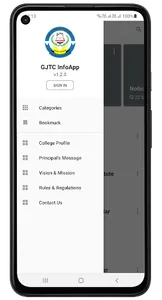 GJTC InfoApp screenshot 1