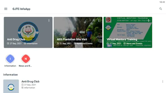 GJTC InfoApp screenshot 10