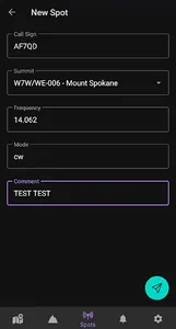 SOTA Activator screenshot 2