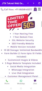 JTN Teknet Web Designers screenshot 1