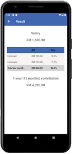 KWSP Calculator screenshot 18