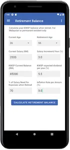 KWSP Calculator screenshot 19