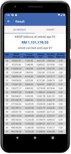 KWSP Calculator screenshot 20
