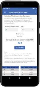 KWSP Calculator screenshot 22