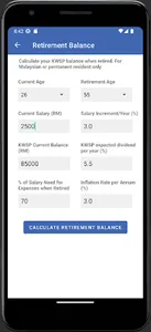 KWSP Calculator screenshot 3