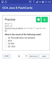 OCA Java 8 FlashCards - 1Z0-80 screenshot 7