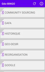 GéoBingo screenshot 2