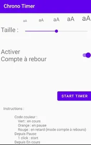 Stopwatch/Countdown - Overlaid screenshot 2