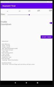 Stopwatch/Countdown - Overlaid screenshot 5