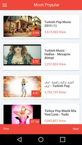 Turkish Music Videos screenshot 0