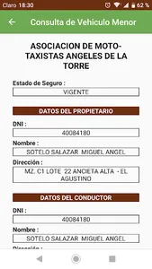 MDEA-MOTOcheck screenshot 2