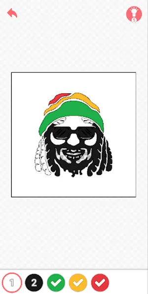 weed coloring book by number screenshot 2