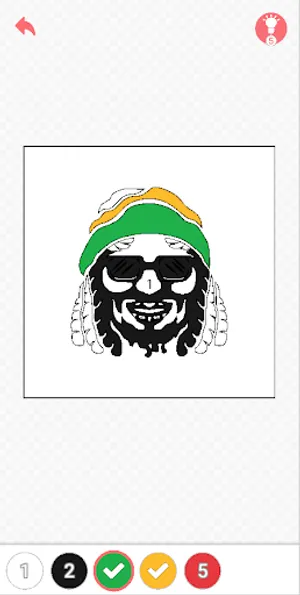 weed coloring book by number screenshot 3