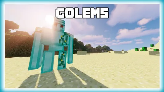 Golems Mod for Minecraft screenshot 0