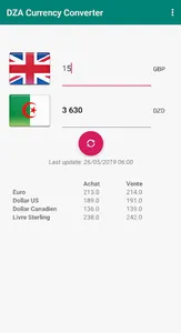 Currency exchange rate Square  screenshot 0