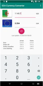 Currency exchange rate Square  screenshot 2