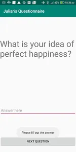 Proust Quiz screenshot 1