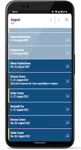 ZVO Abfall-App screenshot 1