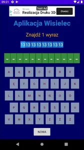Aplikacja Wisielec screenshot 6