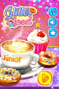 Glitter Food - Kids Cafe screenshot 5